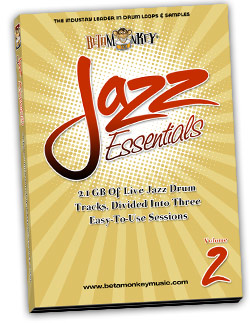 Live latin-jazz drum loops, offered as full length drum tracks